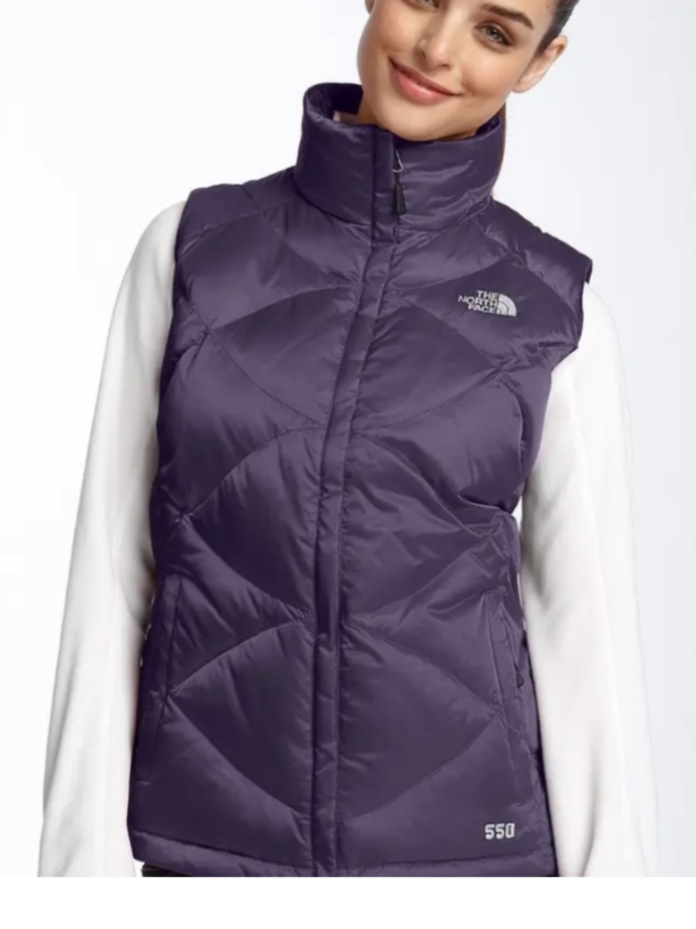 The North Face 550 quilted puffer Vest
